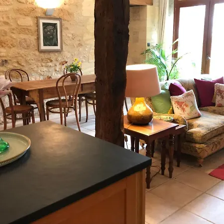 Maison Palissy Charming For 2 In Biron *